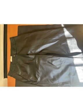 Loulou Studio Black Leather Pants Size M